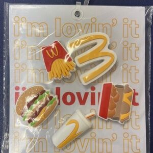 SOLD OUT McDonald’s x Crocs 2 Pack Jibbitz shoe charms